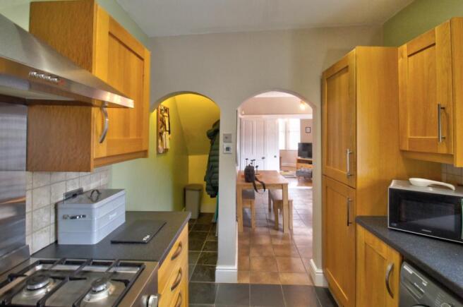 Kitchen/Under the stairs space