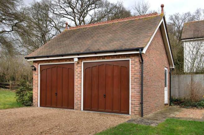 Double garage