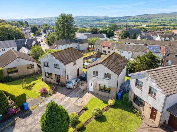 Aitken Drive, Beith drone shot