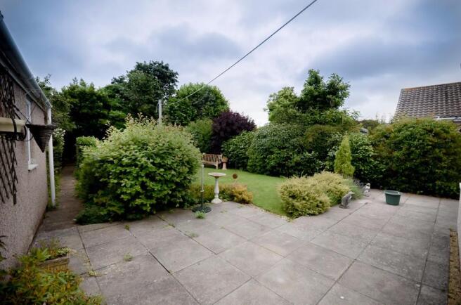 Rear garden