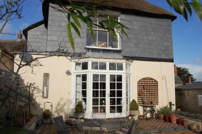 rear of property