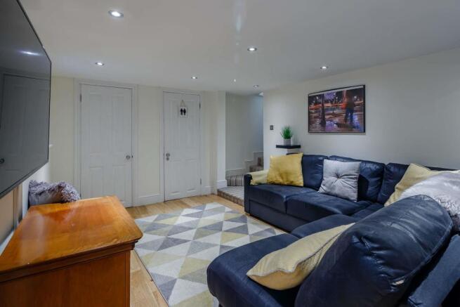 Basement family room