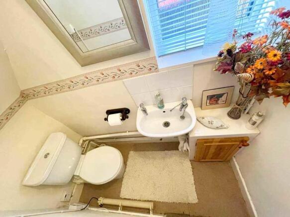 Downstairs wc