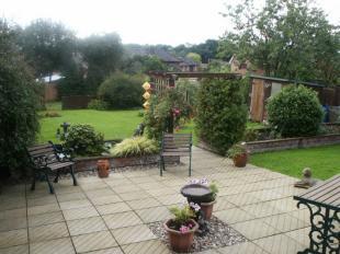 Rear garden