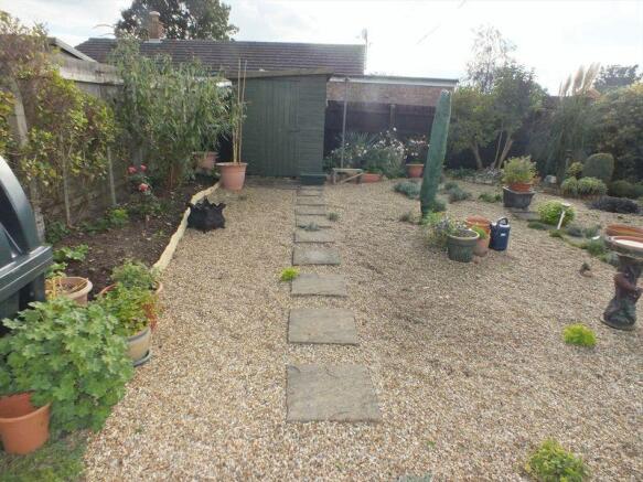 Rear garden
