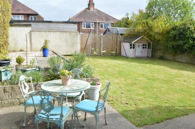 Rear garden