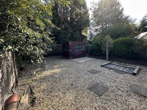 Rear garden