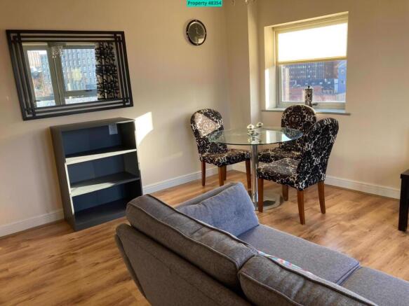 Dining area in lounge