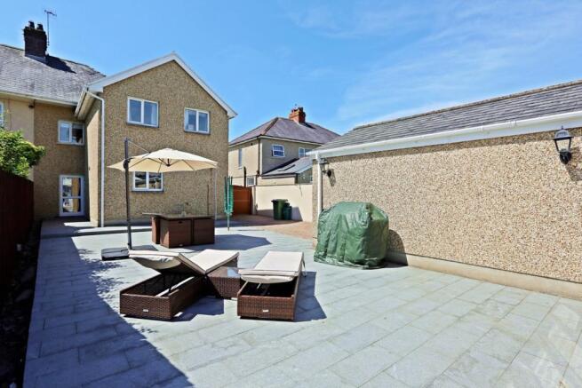 Rear garden