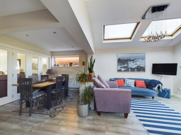 Kitchen Diner and Living Room