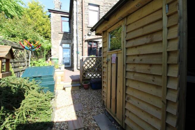 Rear garden