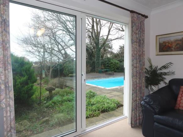 Patio doors + garden