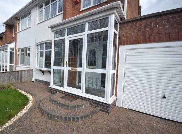 Entrance porch