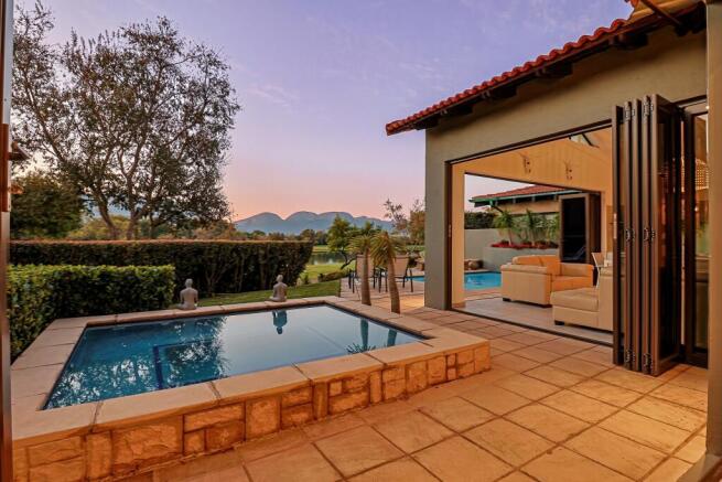 Jacuzzi View from Master Bedroom