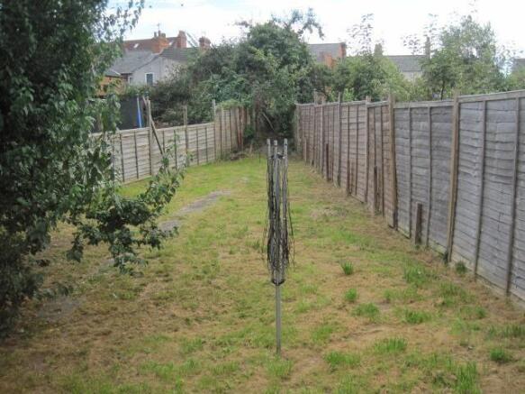 Rear garden