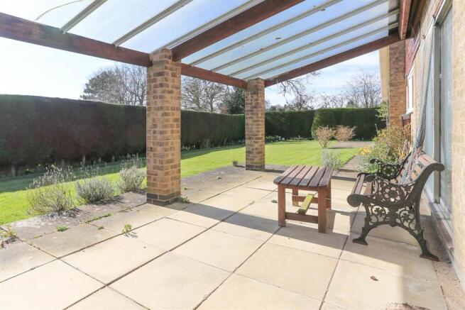 Covered patio