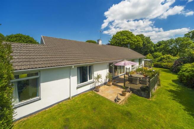 Rear garden and terrace