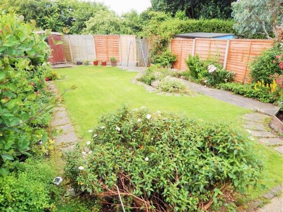 Rear garden