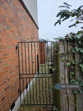 Optional Side Gate To Enter Garden And Kitchen