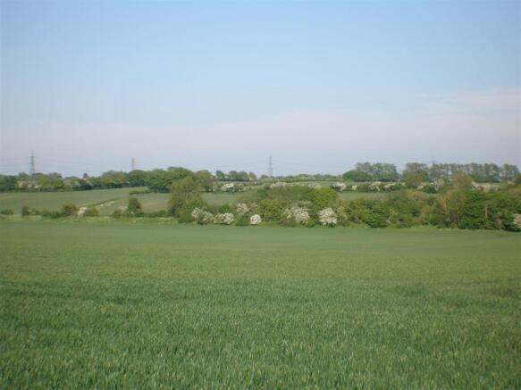 Fields to rear of the garden