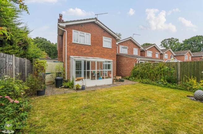 View Back of Property