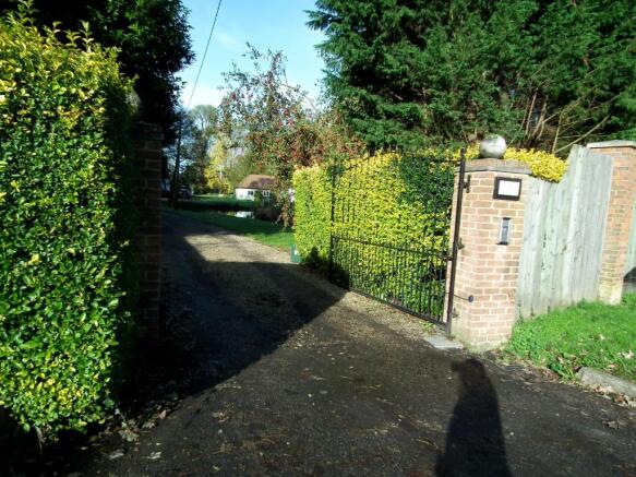 Driveway entrance