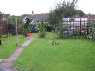 Rear garden