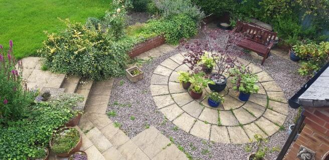patio area