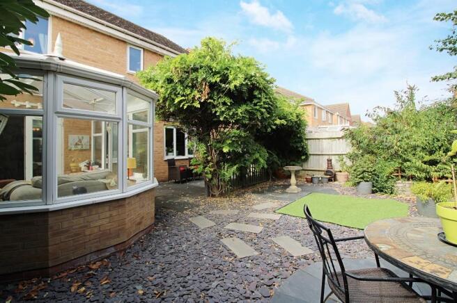 Rear garden