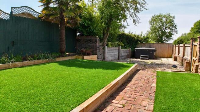 Rear garden