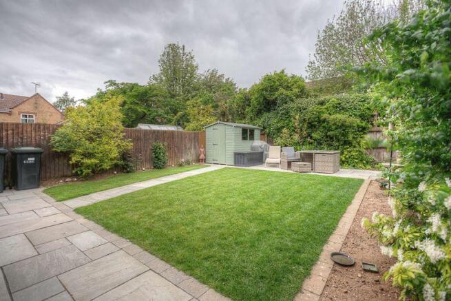 Rear garden