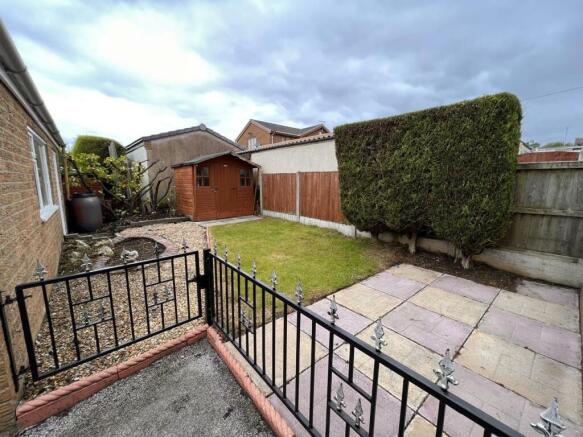 Rear gardens