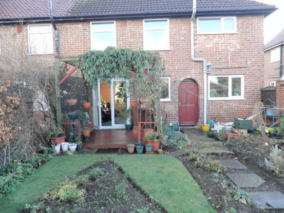 Rear of  Property