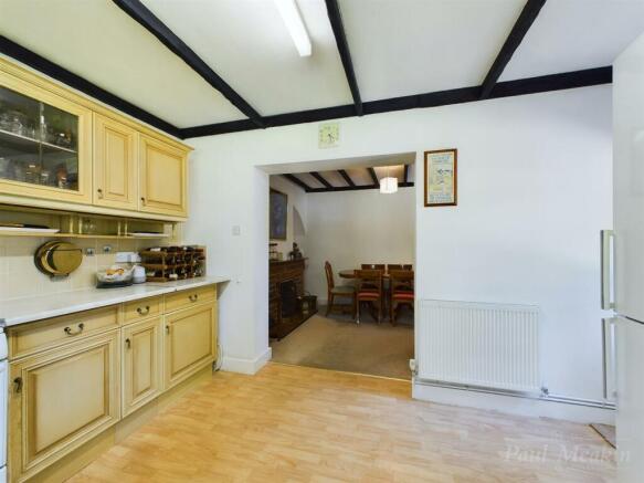 Kitchen leading to Dining room