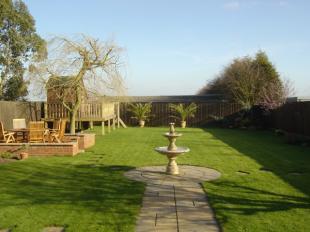 Rear garden