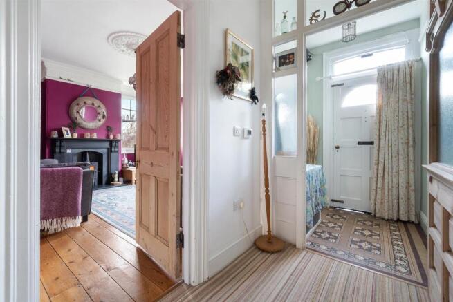 Entrance to sitting room