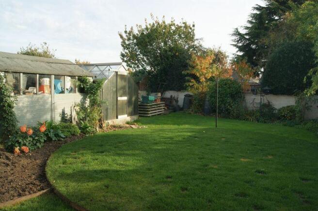 Rear garden