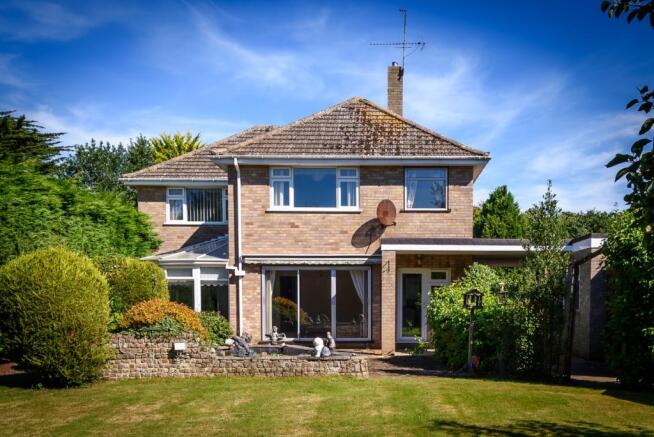 rear of house