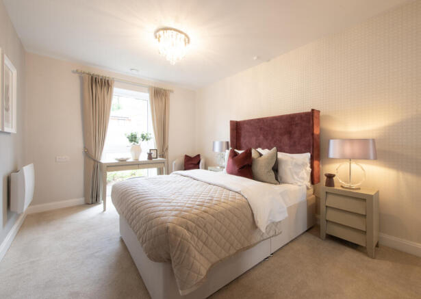 Show home bedroom