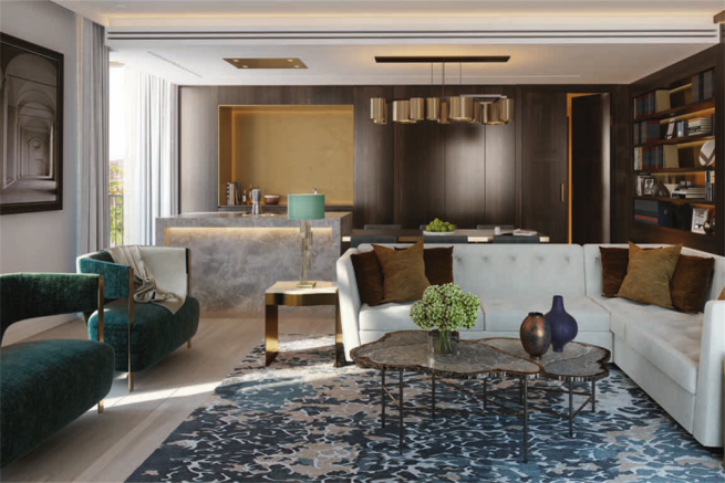 Open plan