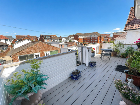 Rear terrace