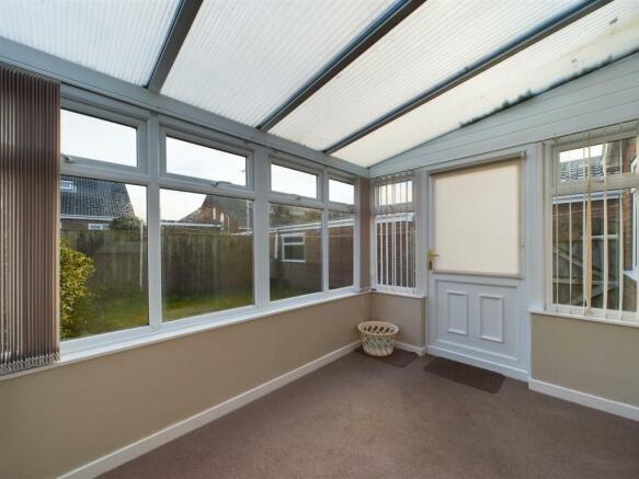 Upvc conservatory: