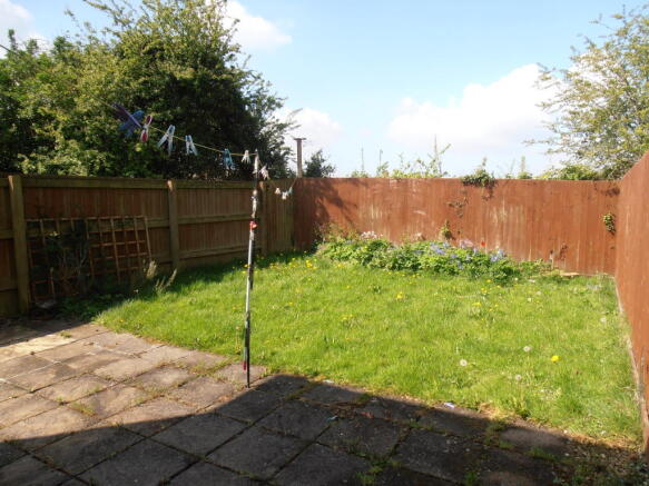 Rear garden