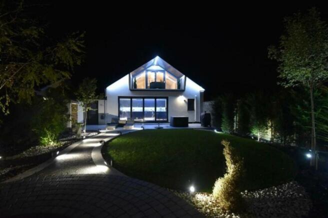 rear view night