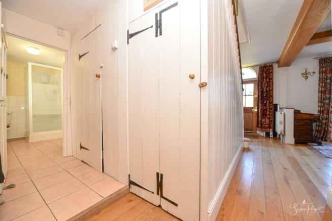 Under-stair Door to Cellar
