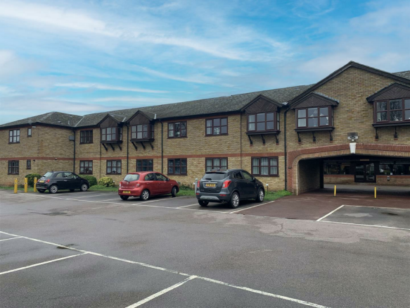 front of block