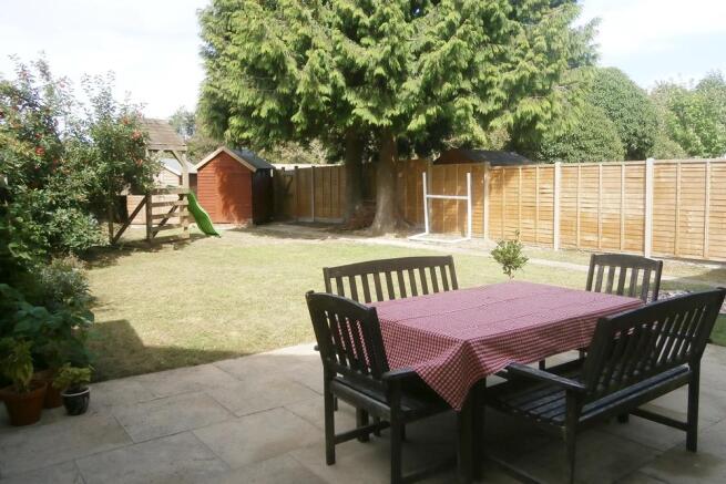 Rear garden