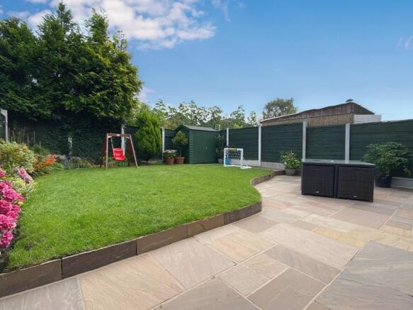 Rear garden
