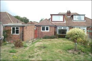 Rear of property