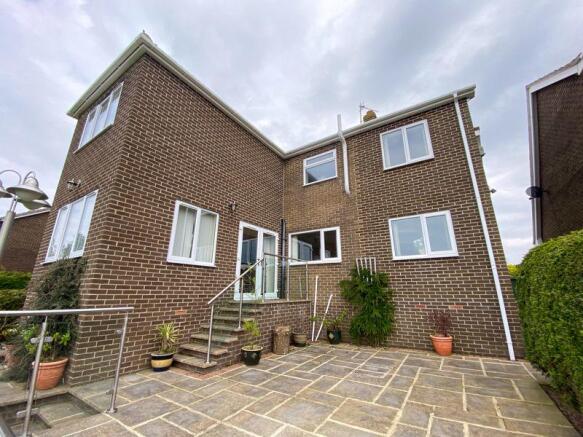 Rear of Property